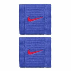 Nike Dri-Fit Wristbands Reveal - Game Royal/White/University Red