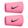 Nike Swoosh Wristbands Doublewide - Pink Glaze/Oil Grey