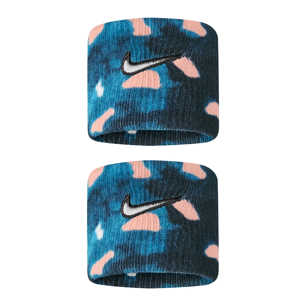 Nike Premier Tennis Wristbands - Valerian Blue/Washed Coral 3 Nike Premier Tennis Wristbands - Valerian Blue/Washed Coral