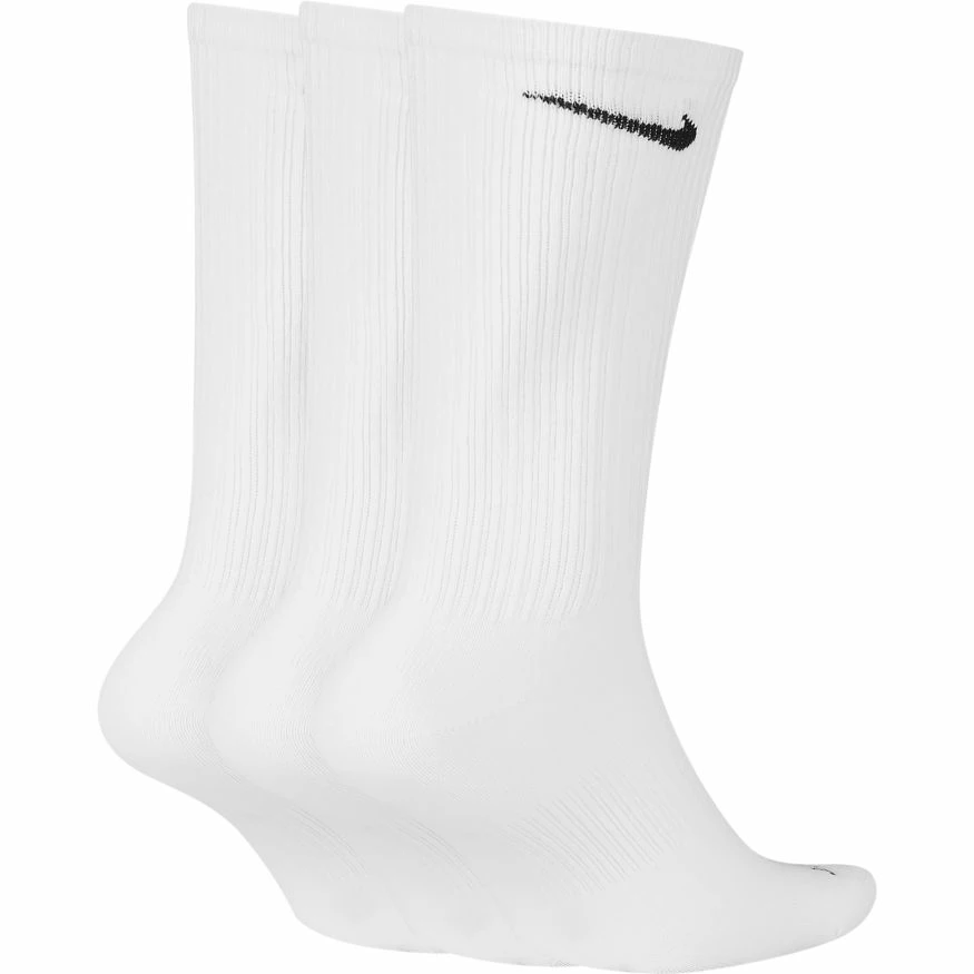 Nike Everyday Plus Lightweight Crew Socks (3-Pack) - White 4 Nike Everyday Plus Lightweight Crew Socks (3-Pack) - White - Image 2