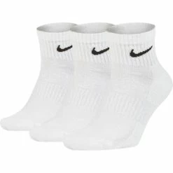 Nike Everyday Training Socks (3 Pairs) - White/Black