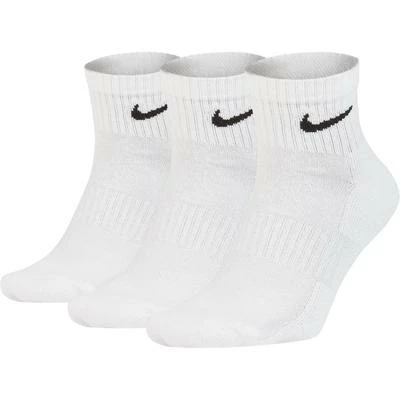 Nike Everyday Training Socks (3 Pairs) - White/Black