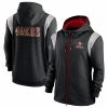 Men's Nike Black San Francisco 49ers Performance Sideline Lockup Full-Zip Hoodie