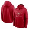 Men's Nike Scarlet San Francisco 49ers City Code Club Fleece Pullover Hoodie